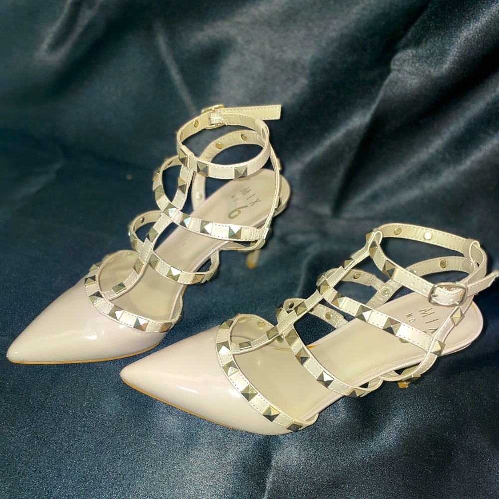 Studded heels